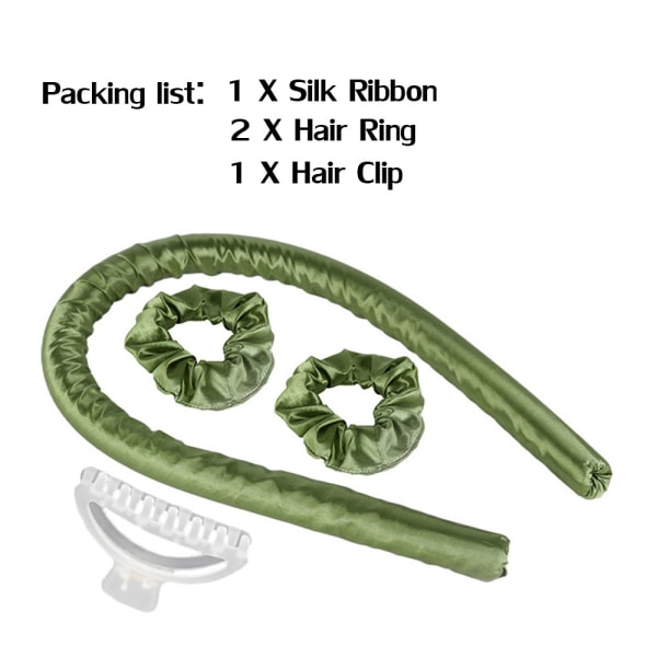 Mordely Heatless Curling Rod Pannband Lazy Curler Set 01