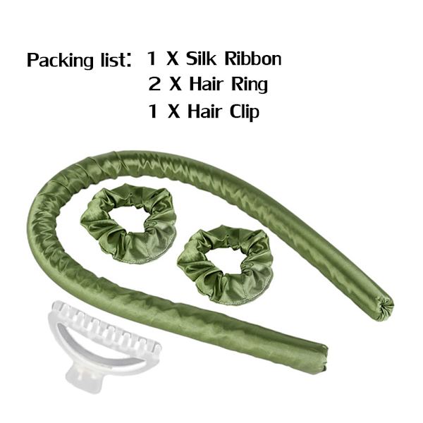 Mordely Heatless Curling Rod Pannband Lazy Curler Set 14