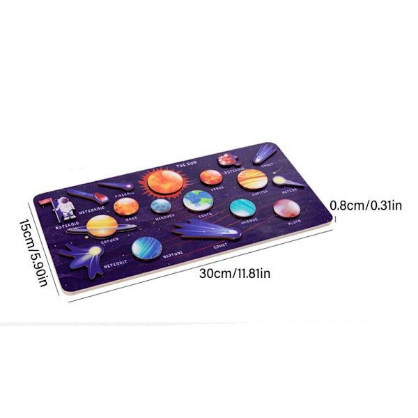 Mordely Solar System Jigsaw Planets Cognition 2