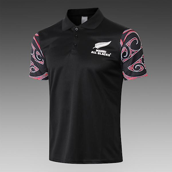 Mordely 2019 Nya Zeeland Maori Rugby Jersey för vuxna L