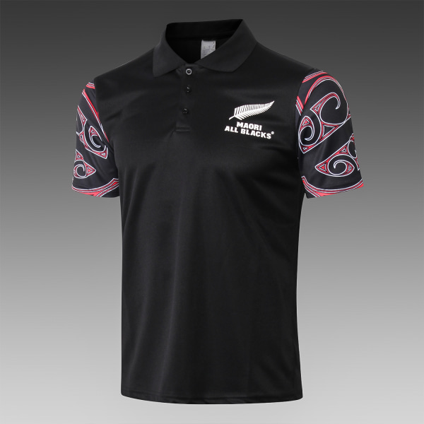 Mordely 2019 Nya Zeeland Maori Rugby Jersey för vuxna S