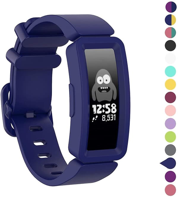 3 st band kompatibla med Fitbit Ace 2 black