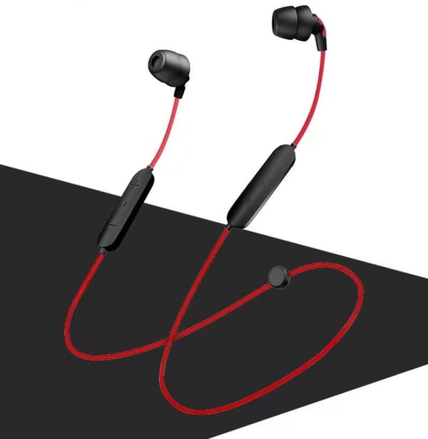 Mordely Neck Sport Sleep Trådlöst Bluetooth -headset red