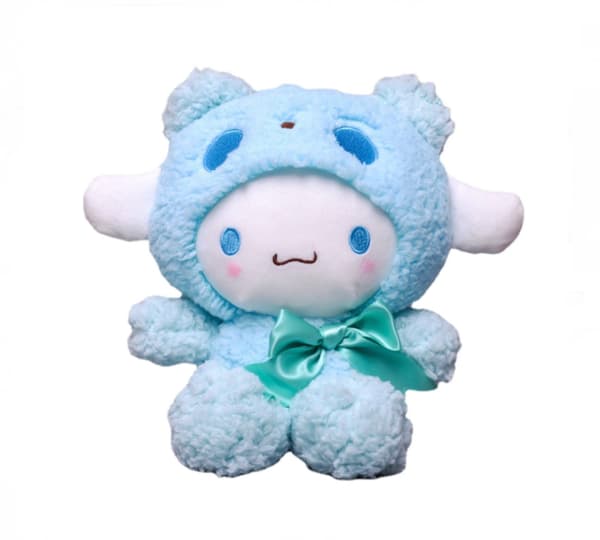 Panda förvandlas till Sanrio-seriens leksaksdocka cinnamon dog