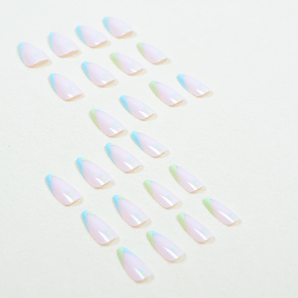 Mordely False Nails Long Almond 4