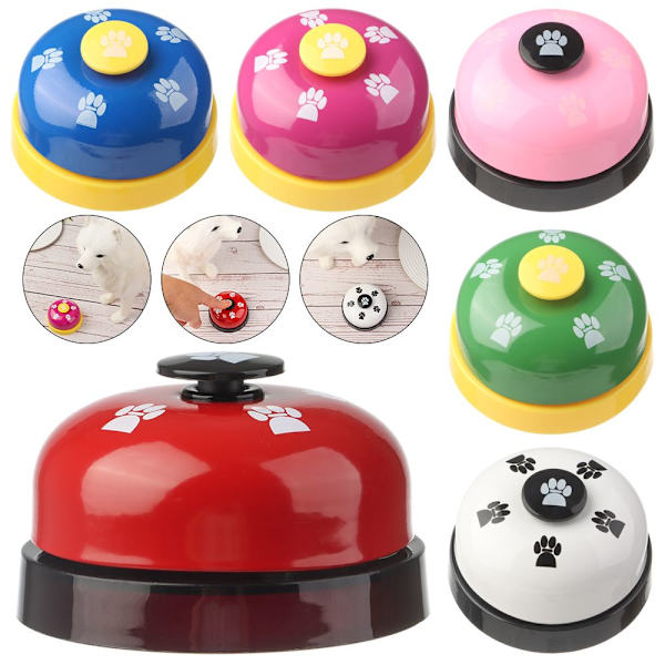 Mordely Pet Bell Ring Training Bell VIT white