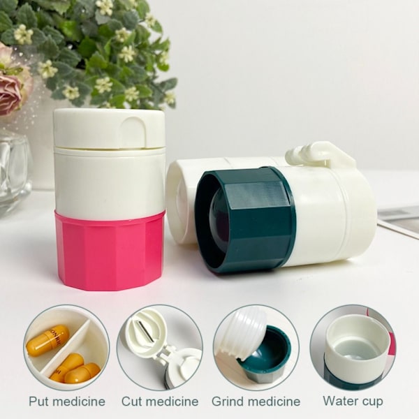 Mordely Case Pill Splitters VIT White