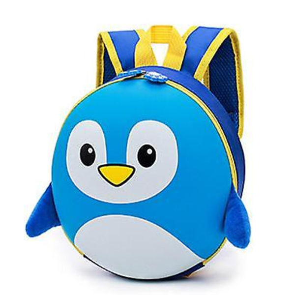 Penguin Skolväska Barn Ryggsäck Cartoon Mini Söt Skolväska blue