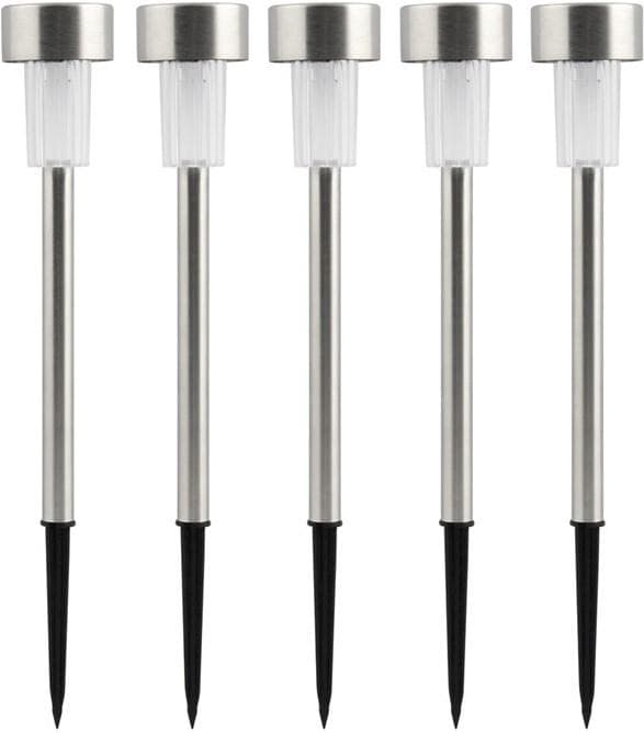 Mordely Mr. Solar Trädgårdslampor som laddas med solcell 5-pack