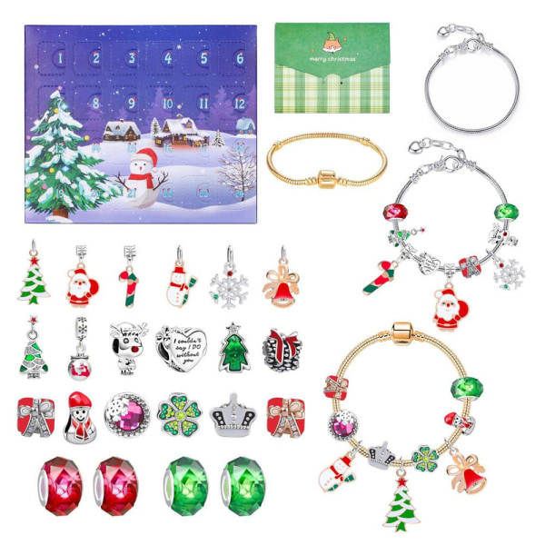 Mordely 24 Days of Christmas Countdown Advent Calendar Blind Box Toy 6