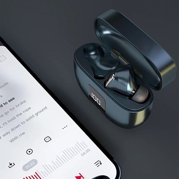 Mordely Hörlurar Trådlöst Headset BLÅ blue