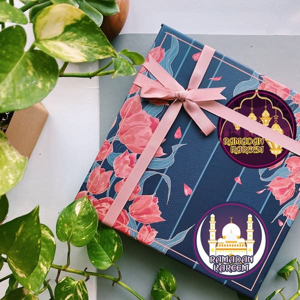 Mordely 20 ark EID Mubarak Sticker Label Seal Stickers 20 ARK 01 20 Sheets 01