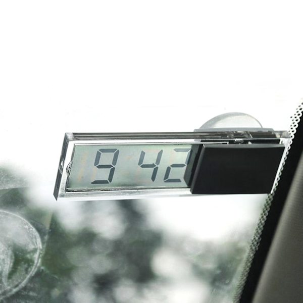 Mordely B Car Digital Clock Temperature Display Electronic Clock / Thermometer Gauge