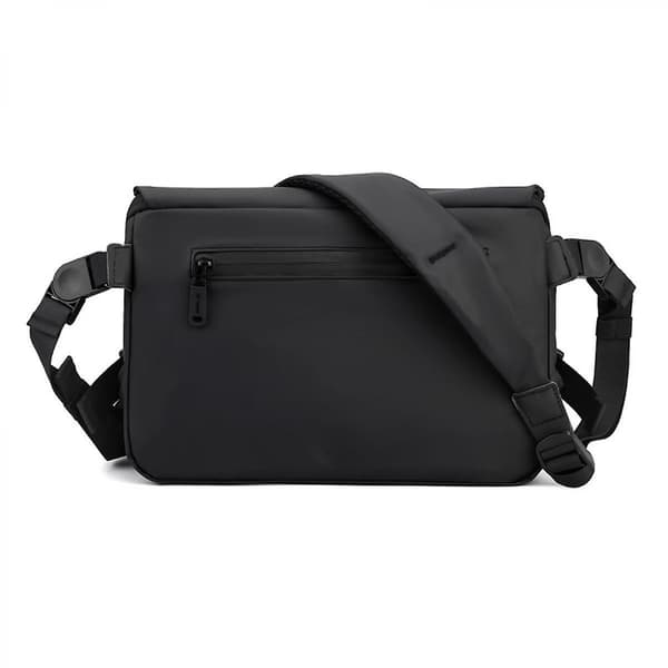 Mordely Messenger Bag - Vogue Shoulder Bag With Multiple Pockets - Perfect For Work Or School (black