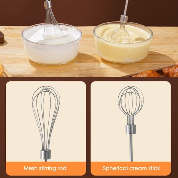 Mordely Äggvisp Matmixer KHAKI DOUBLE STICK DOUBLE STICK Khaki Double Stick-Double Stick