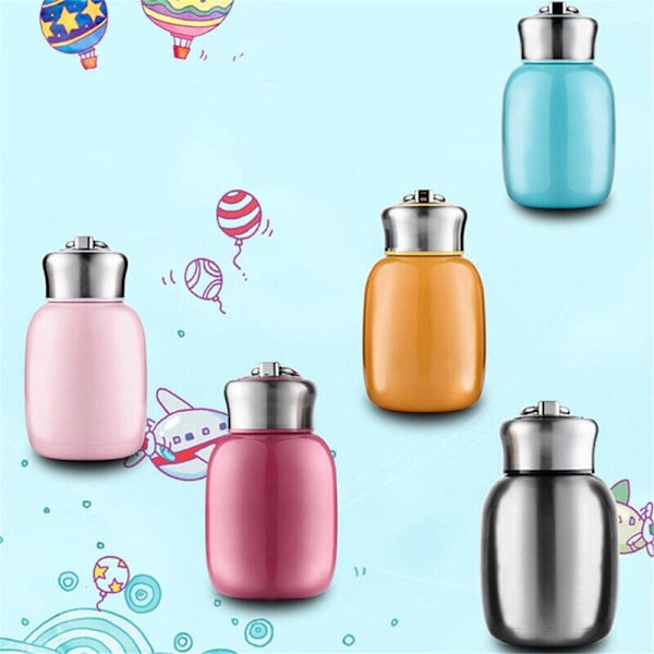 Mordely Termoskopp Vattenflaska ROSA Pink 200ML