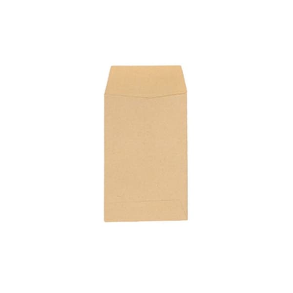 100 st Kraftpapperspåse Kuvert BRUNT Brown