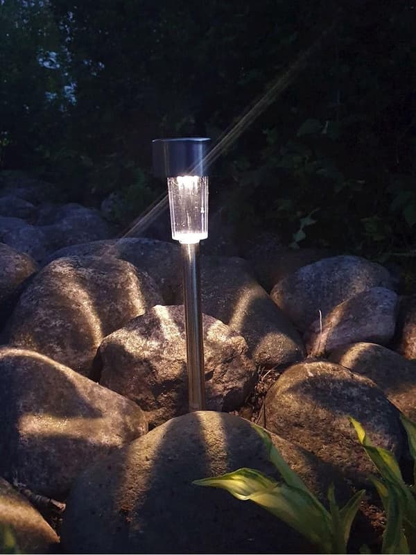Mordely Mr. Solar Trädgårdslampor som laddas med solcell 5-pack