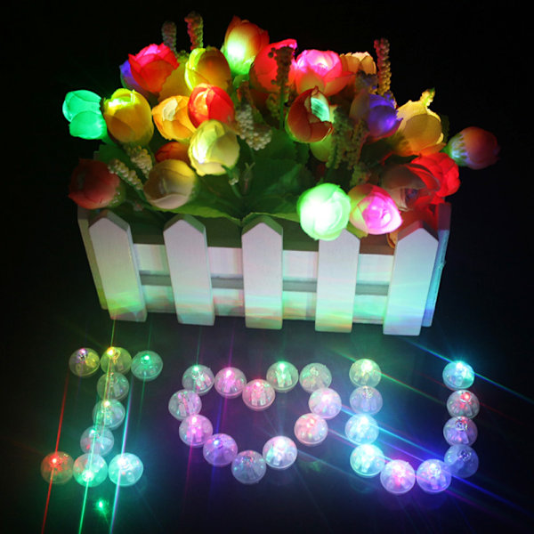 Mordely 10 / 20st LED-ballongdekorljus VIT 20ST white 20pcs