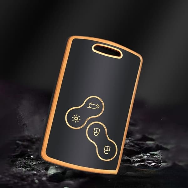 Mordely Case Cover CASE SVART SILVER SVART Silver Black