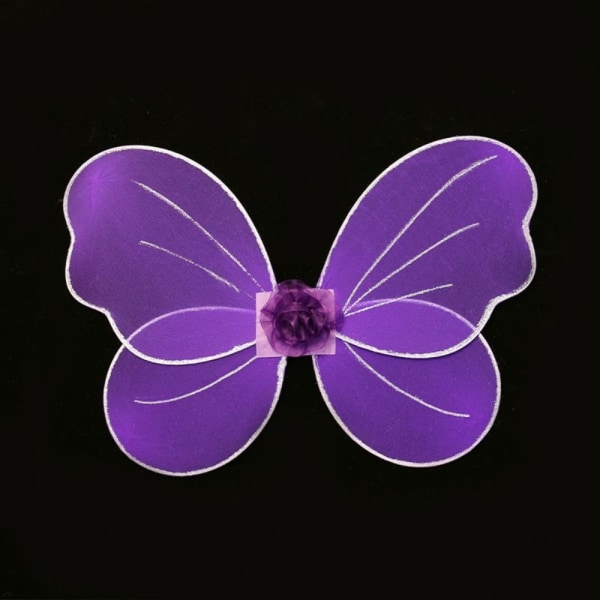 Fairy Dress Up Butterfly Wings LILA purple