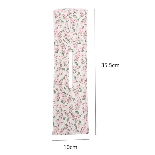 Mordely Rosett Hårband Lazy Curler Clips VIT White