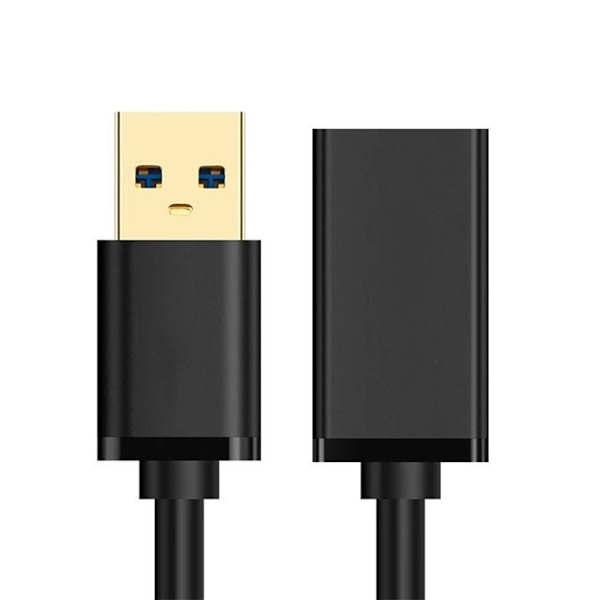 Mordely 2ST USB Datakabel Förlängningsdatakabel SILVER Silver 3M