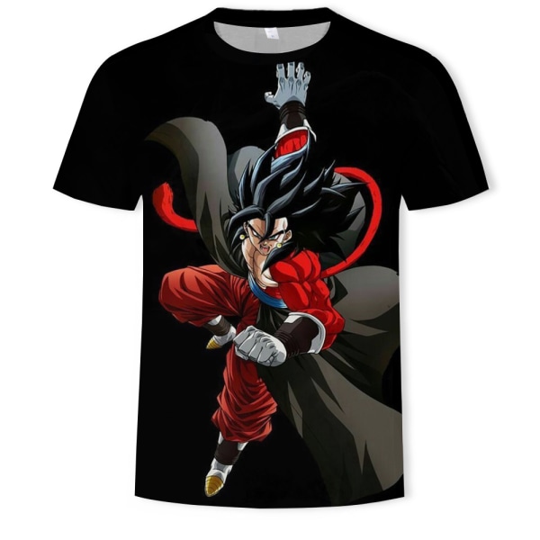 Mordely Vuxna Seven Dragon Ball Kortärmad 3D- printed unisex A M