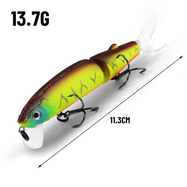 Mordely Multi Minnow Baits Fiskkrokar E