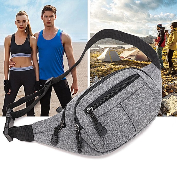 Mordely Midja Bröstpaket Crossbody Handväskor LILLA purple