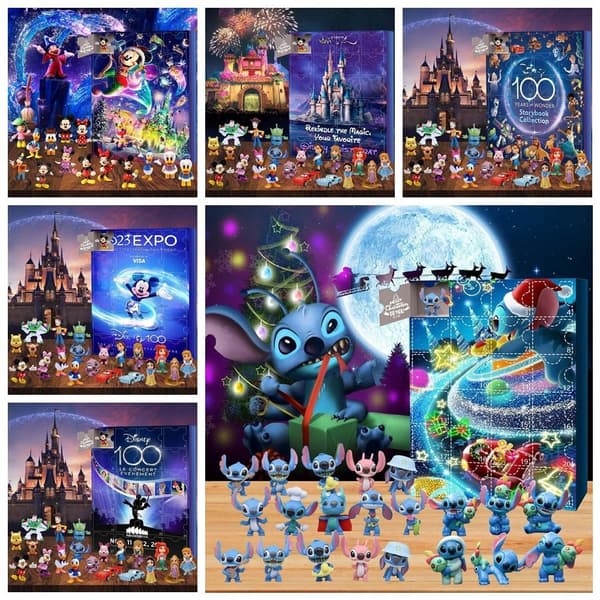 2023 Christmas Mickey Mouse lind ox 24 dagars nedräkningskalender