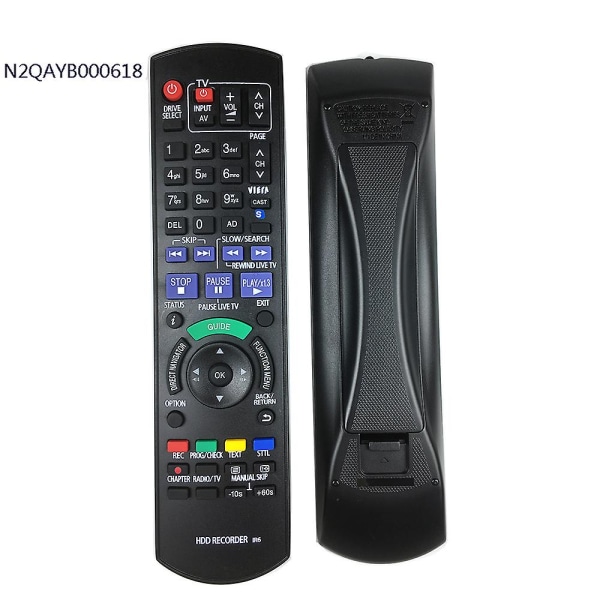 2023 For Panasonic N2qayb000618 Genuine Hdd Dvd Ir6 Recorder Remote Control Dmr-hw100 Dmr-hw100ebk