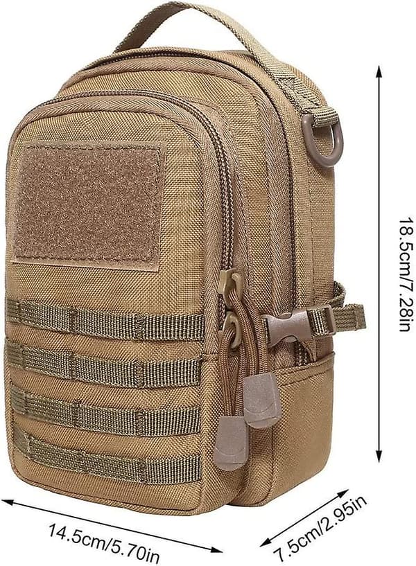 2023 Molle Multi-function Tactical Tool Bag - Military Edc Bag - Tactical Molle Pouch For Camping, Hiking, Cycling