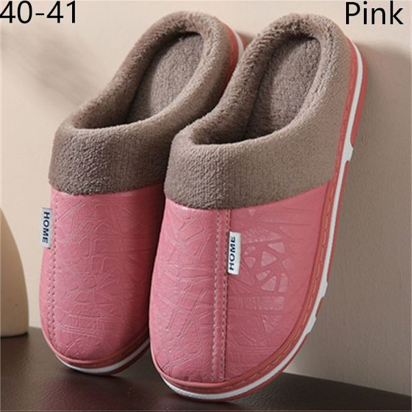 Mordely House Tofflor Winter Slipper PINK 40-41 (FIT39-40) pink 40-41(fit39-40)
