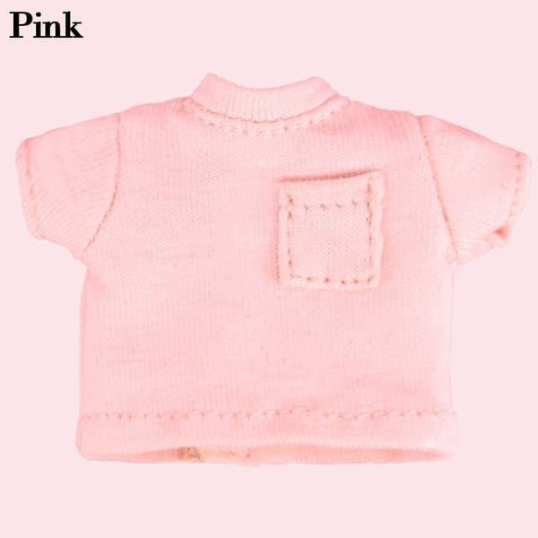 Mordely Mode docka T-shirt Docka toppar ROSA Pink