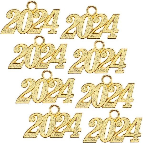 Mordely 200st 2024 Graduation Charms 2024 Year Charms Pendant