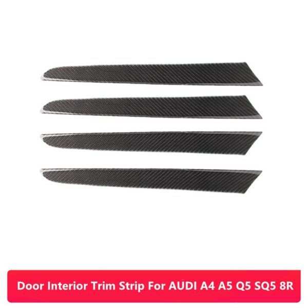 Mordely Dörrhandtag Cover Stickers Ram för Audi Q5 8R SQ5
