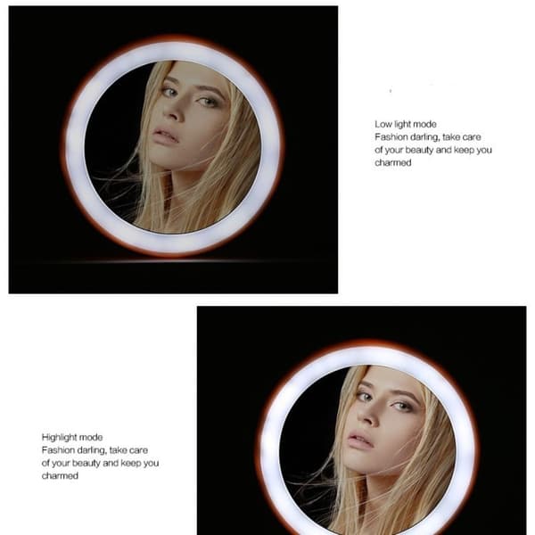 Mordely Beauty Makeup Mirror HD Makeup Mirror Led Light