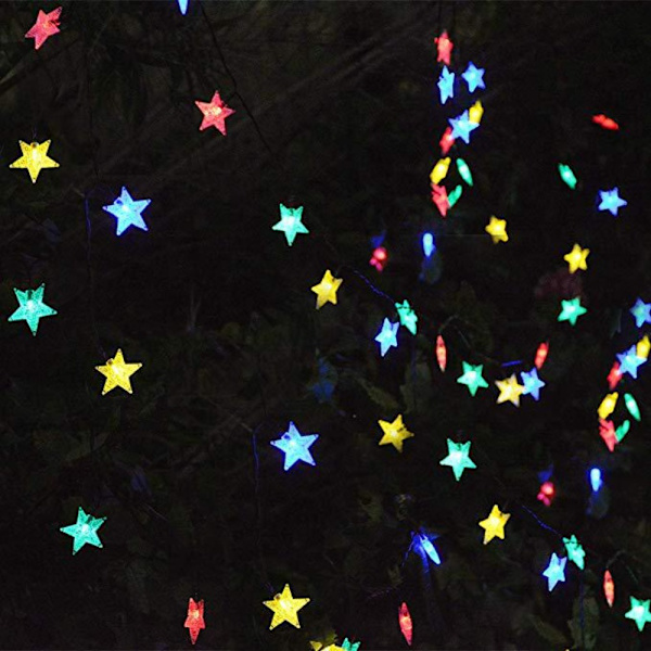 Mordely Star String Lights LED Lights WHITE 30LED WHITE 30LED white 30LED