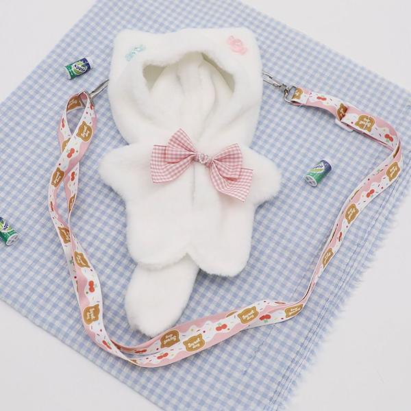 Mordely 20cm Dockkläder Dockbodysuit VIT White