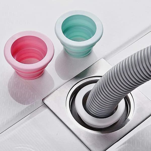 2023 Drain Pipe Sealing Plug, 8 Pieces Deodorant Sealing Plug, Sewer Sealing Plug, For Bathroom, Laundry Room