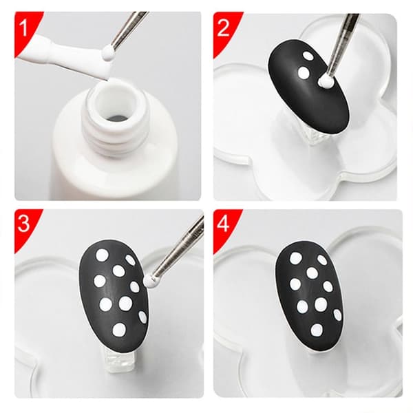 Mordely Nail Art otting Tools Nail rill Point D