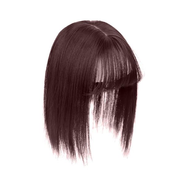 Mordely Liuhai Hair Patch Återutgivningsblock MÖRKBRUN 25CM dark brown 25CM-25CM