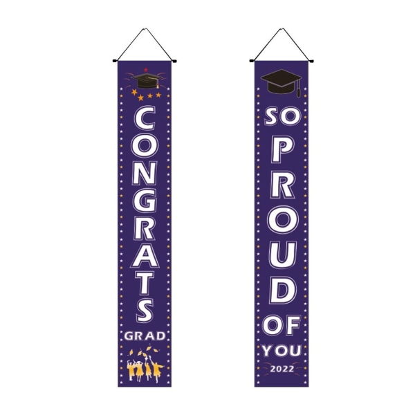 Mordely Graduation Season Flaggor Graduation Decoration 7