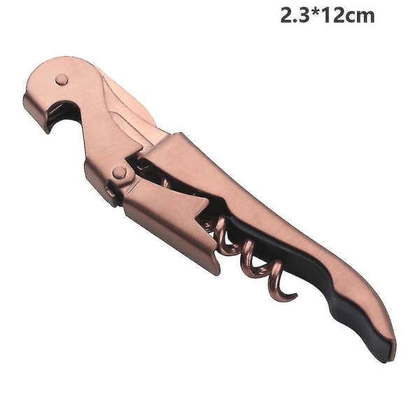 2023 Stainless Steel Hippocampus Multi-purpose Color Can Opener Red Wine