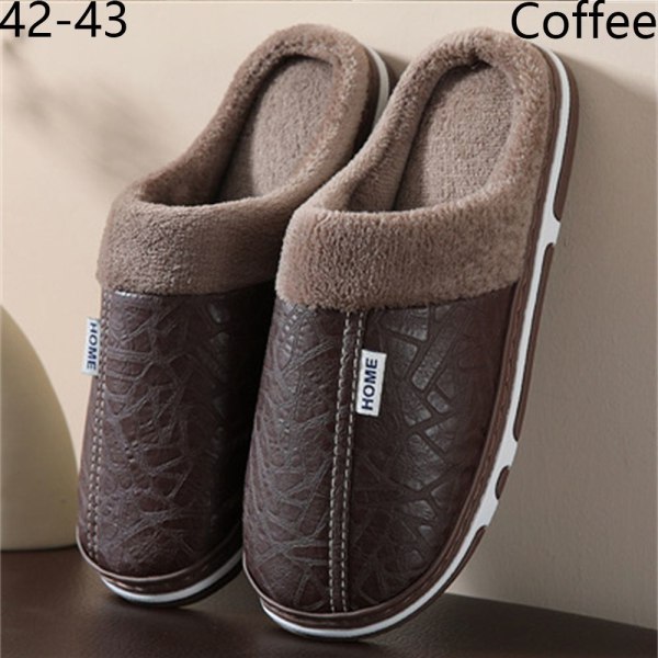 Mordely House Tofflor Winter Slipper COFFEE 42-43 (FIT41-42) coffee 42-43(fit41-42)