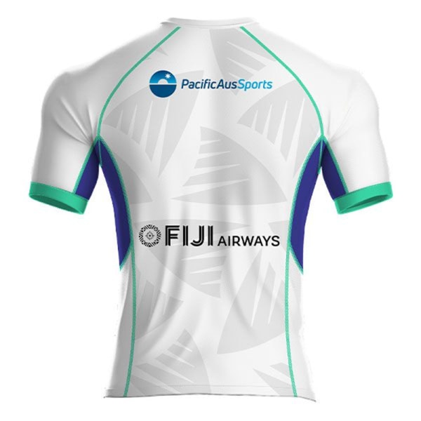 Mordely 2022 Fiji Drua  Away Rugbytröja för vuxna Home M