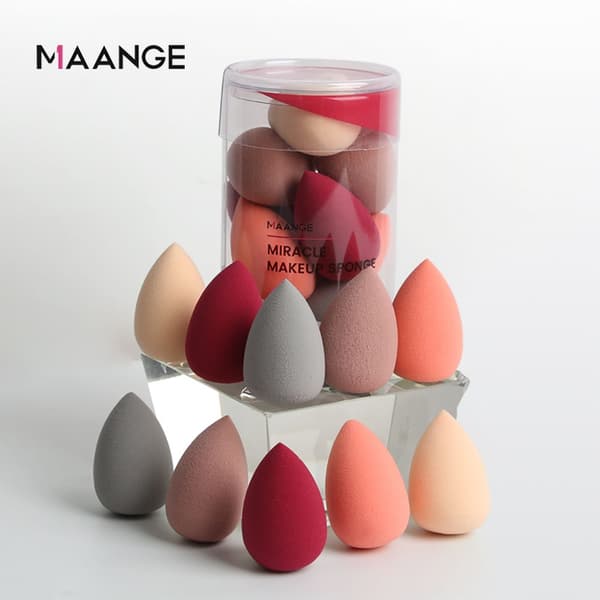 Mordely MAANGE 10 st Makeup Foundation Svamp
