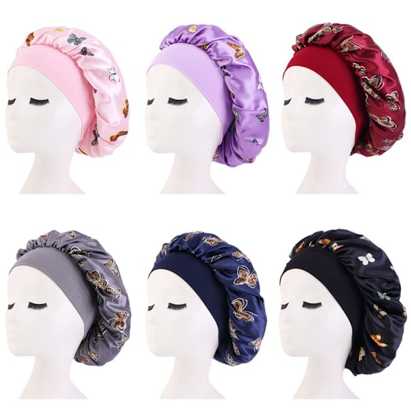 Satin Bonnet Dam Hattar 6