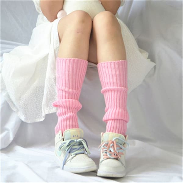 Mordely Benvärmare Kalvsockor ROSA pink